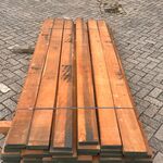 Ca. 834x Amerikaans Kersen Planken Fijnbezaagd, 33mm dik, diverse bree